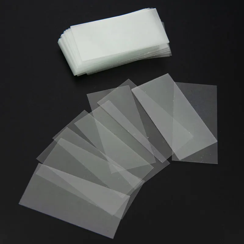 100pcs/box Microscope Glass Slides 24x50mm Cover Slips Blank Slides Microscope Accessories 0.13-0.17 mm Thickness