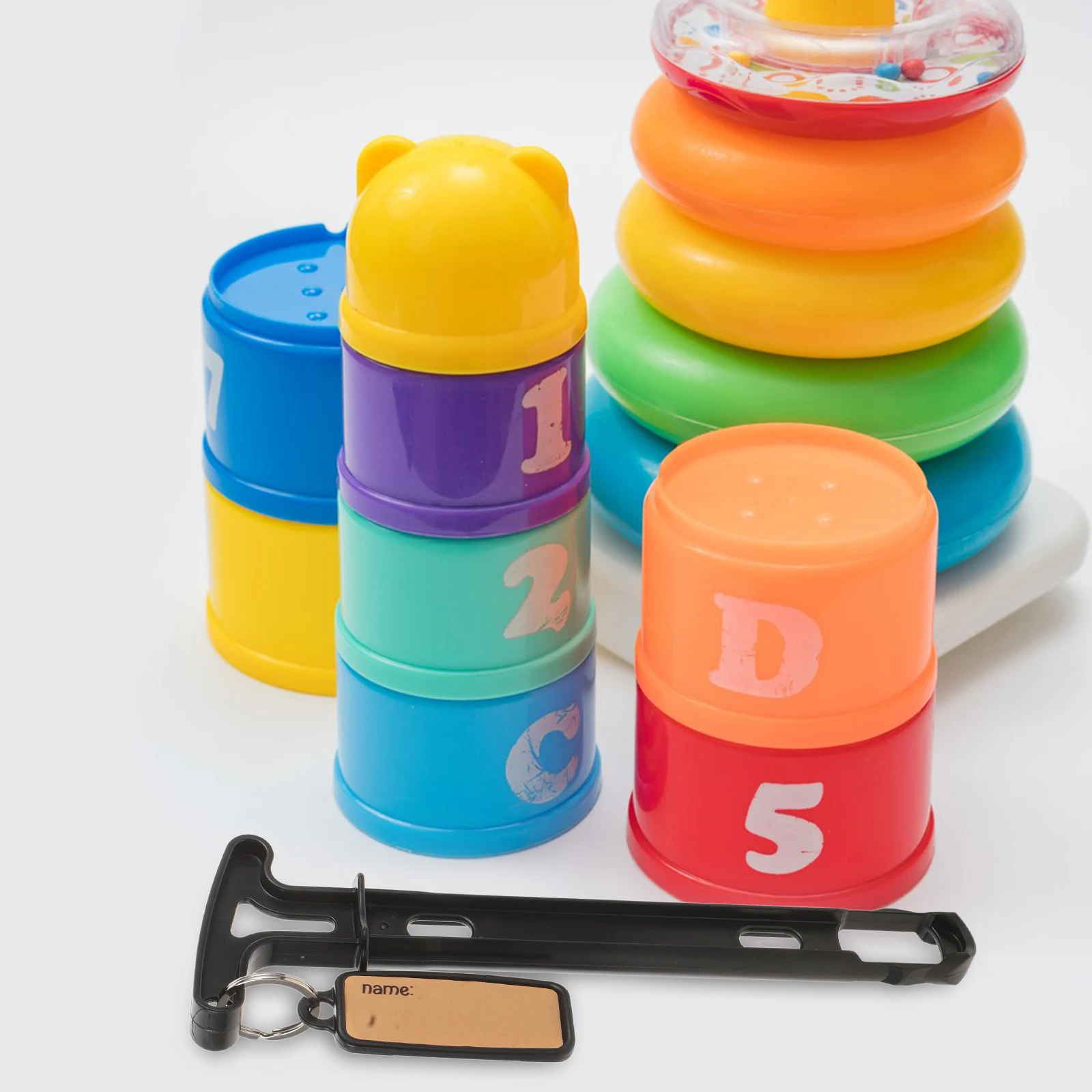 

Pull-up Cup Training Game Parts Sturdy Handle Sports Toy Handles Multifunctional Lifting Rod