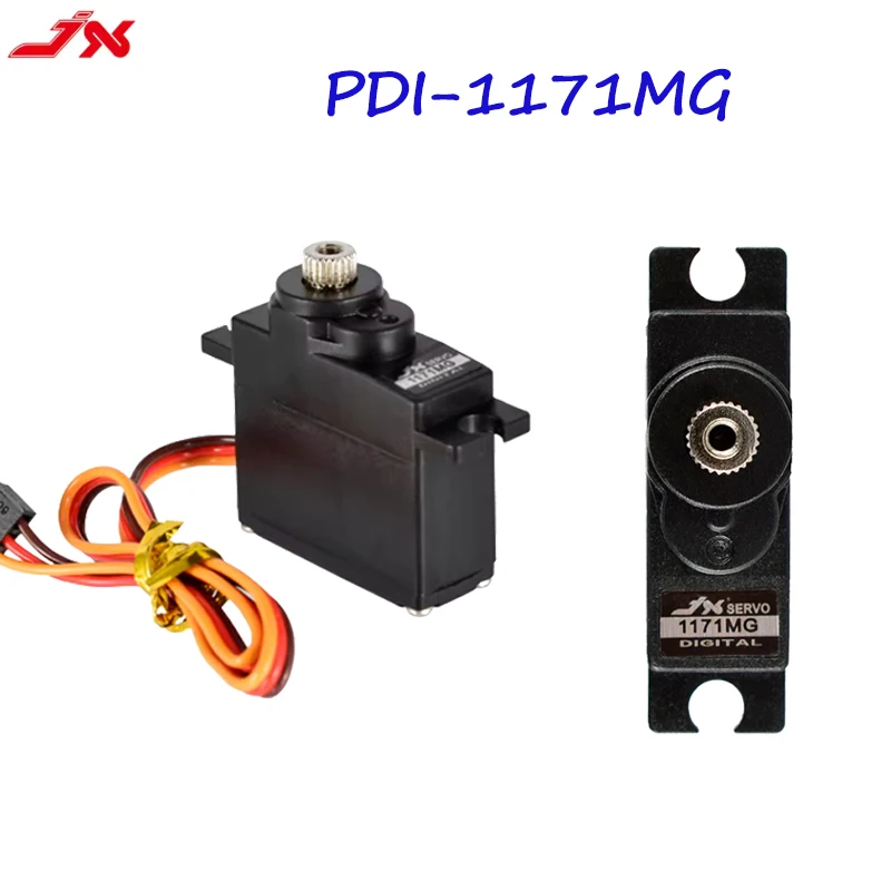 Good Quality JX PDI-1171MG 17g 3.5kg Torque Metal Gear Core Motor Micro Digital Servo for RC Models