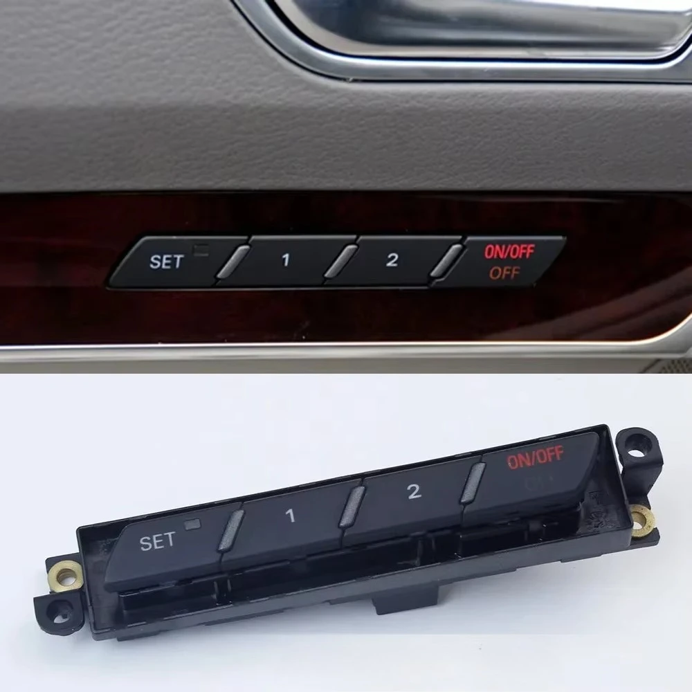Left Seat Backrest Headrest Adjustment Memory Switch Adjust Button For Audi A6 C6 S6 RS6 Q7 4F1959769A