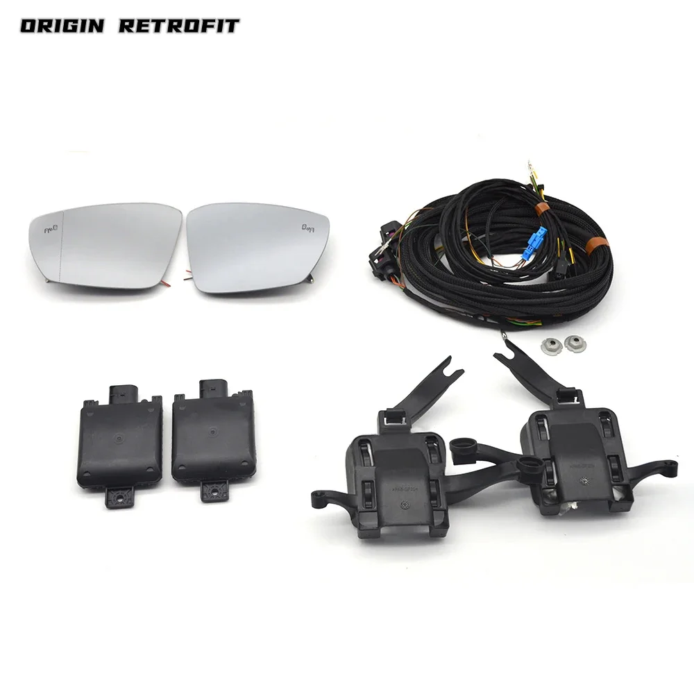 

For T-Roc Side Assist Blind Spot Mirror Version Kit 2QD 907 685 686 2GA 907 455 456