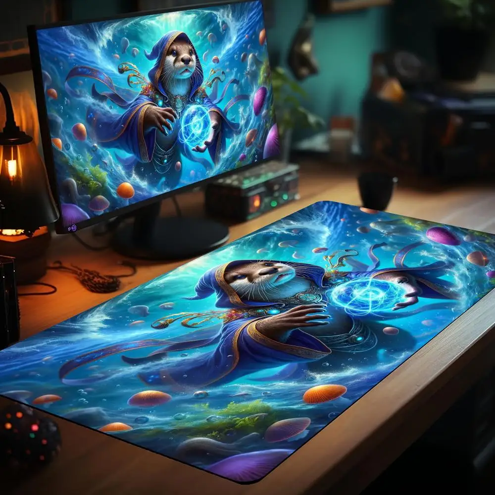 

Антропоморфная отобража, аниме, волшебная карта, игровой коврик со зонами, игровой коврик MTG, игровой коврик для сбора, настольный коврик, боевой игровой коврик Commander