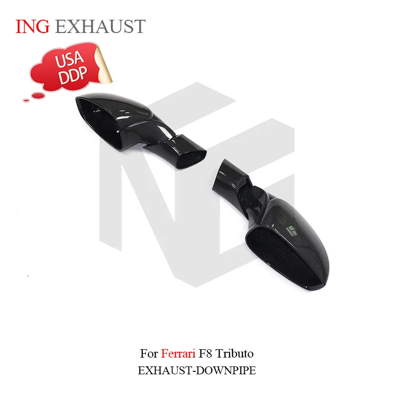

ING Carbon Fiber Rearview Mirror Housings for Ferrari F8 Tributo car Accessories