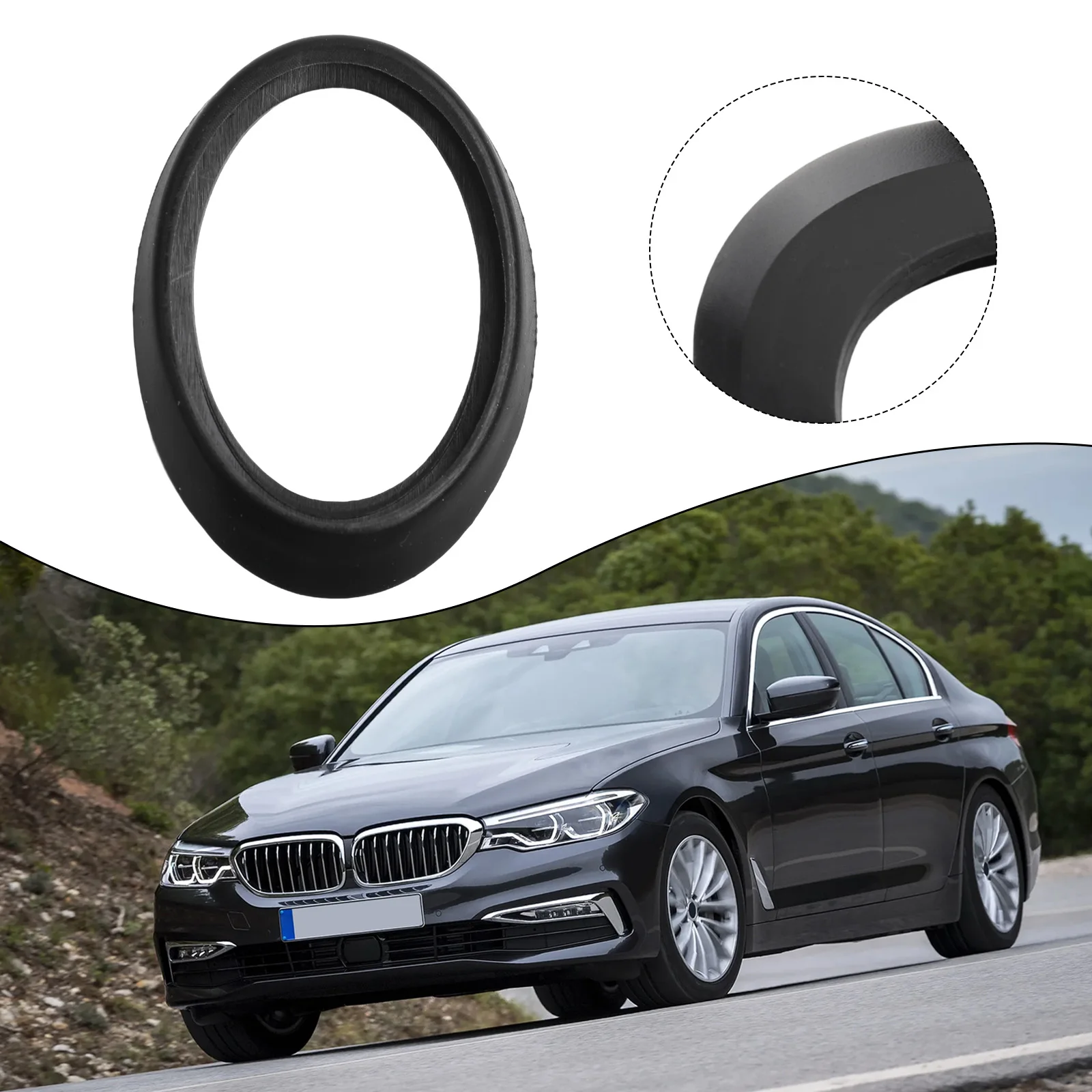 Antenna Protection Vehicle Sealing Ring 4.5 X 1 Mm Inner Size Weather Resistant Material Fits Various Antenna Bases