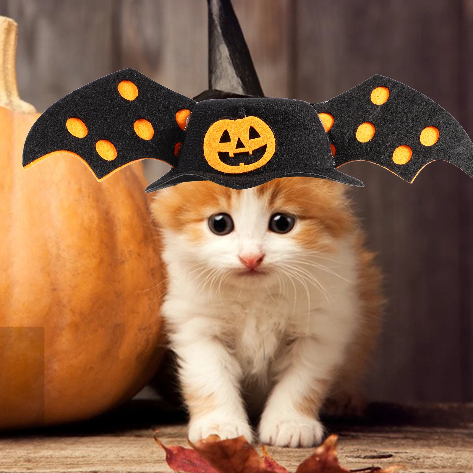 

Party Decoration Hat Costume for Animal Cosplay Cap Decorative Dog Bat Halloween Holiday Headwear Make up