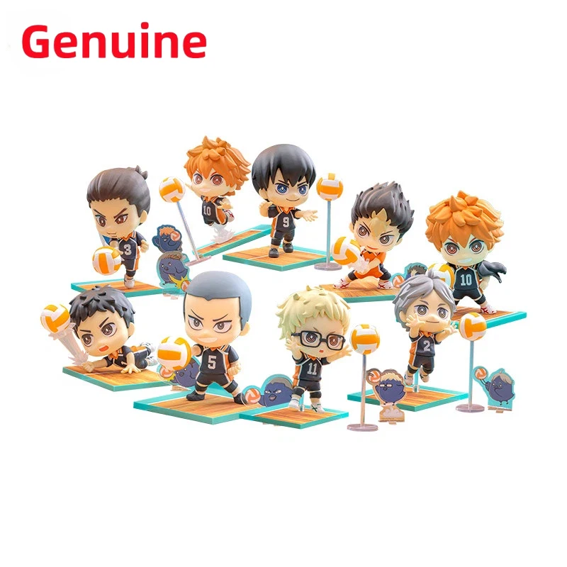 

Оригинальный аниме-фильм «Хайкию!!» Коллекционная фигурка-сюрприз Blind Box: Хината Шойо, Тобио Кагеяма, Цукисима — аниме-фигурки, игрушки-актёры из аниме