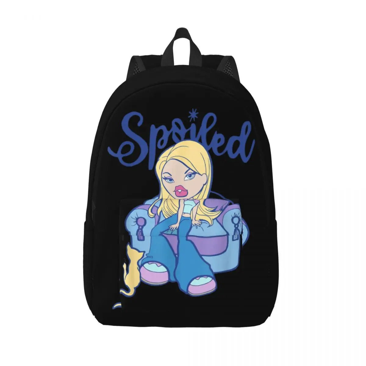 

Bratz Cloe Spoiled Portrait Backpack Durable High School Hiking Travel Daypack for Men Women Laptop Computer Shoulder Bag