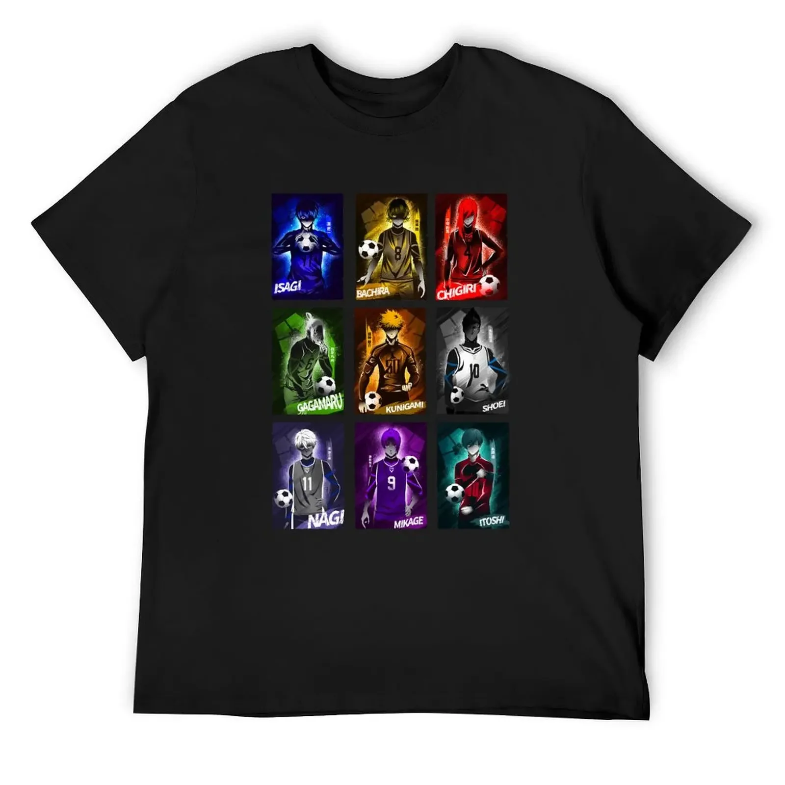 

Team of BlueLock v1 T-Shirt quick-drying custom t shirt blue archive shirts graphic men graphic t shirts