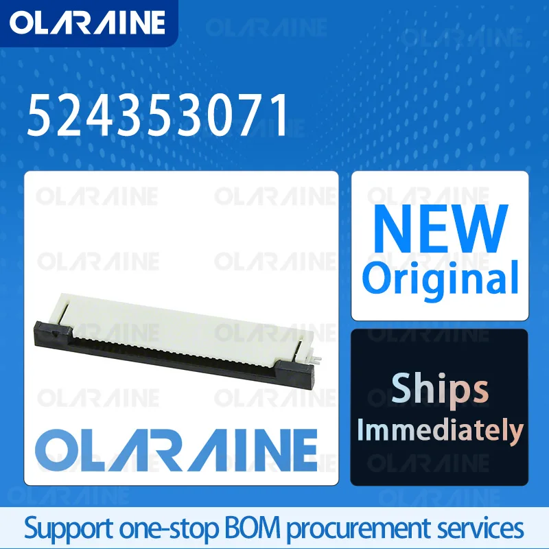 

20/50/100Pcs 524353071 100% brand new and original IC chip FFC & FPC connectors 30 Position 500 mA