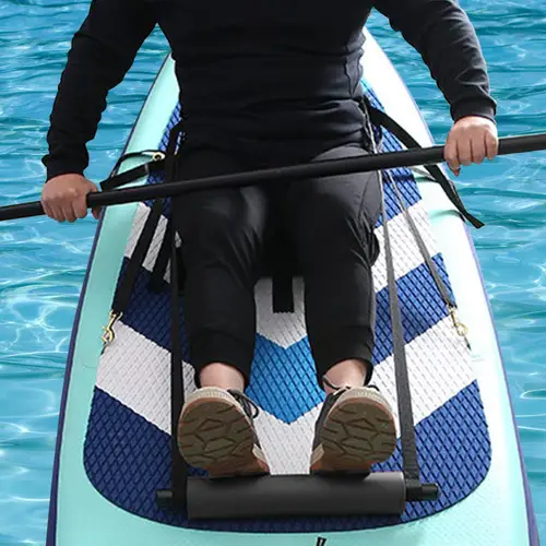 Imagen 2 del producto El mejor Pedal para Kayak, tabla de Paddle, cojín para asiento, pedales inflables, clavija para reposapiés de pesca, clavija para reposapiés