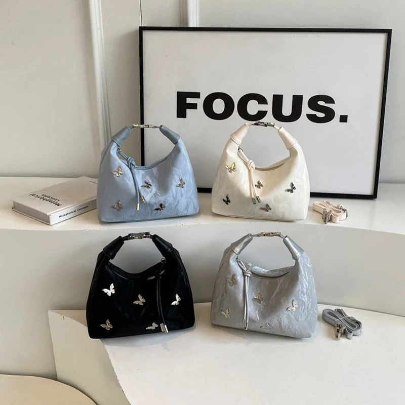 

Women's New Handbag Korean Butterfly Sweet Cool Elegant Gentle High-quality Luxury Brand Crossbody Bags Shoulder Bag For Girl