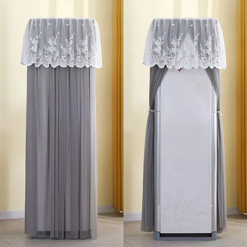 Afbeelding 4: Airconditioning stofkap woonkamer kast machine cover Verticale kast airconditioning cover