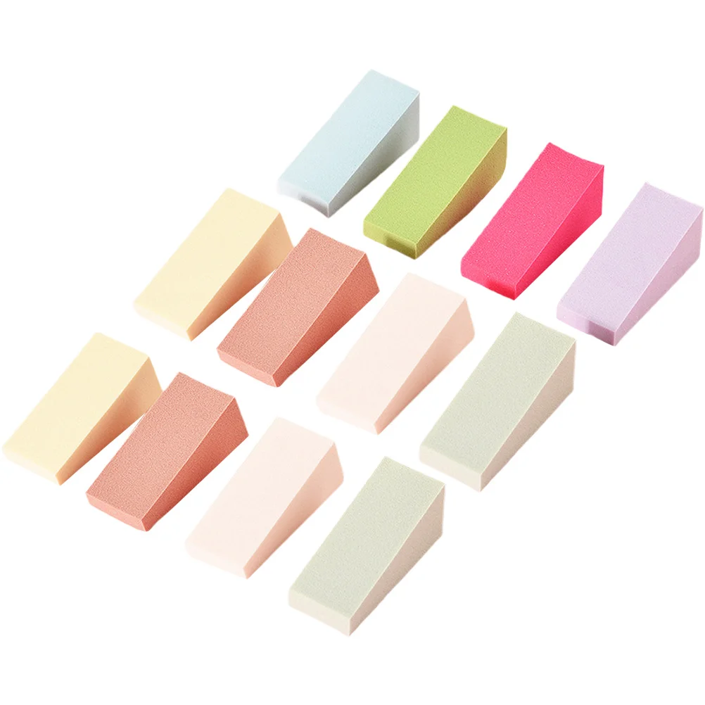

24pcs Triangle Sponge Blocks Nail Art Tools Portable DIY Manicure Gradient Coloring Sponges Women Stamping Accessories Nail