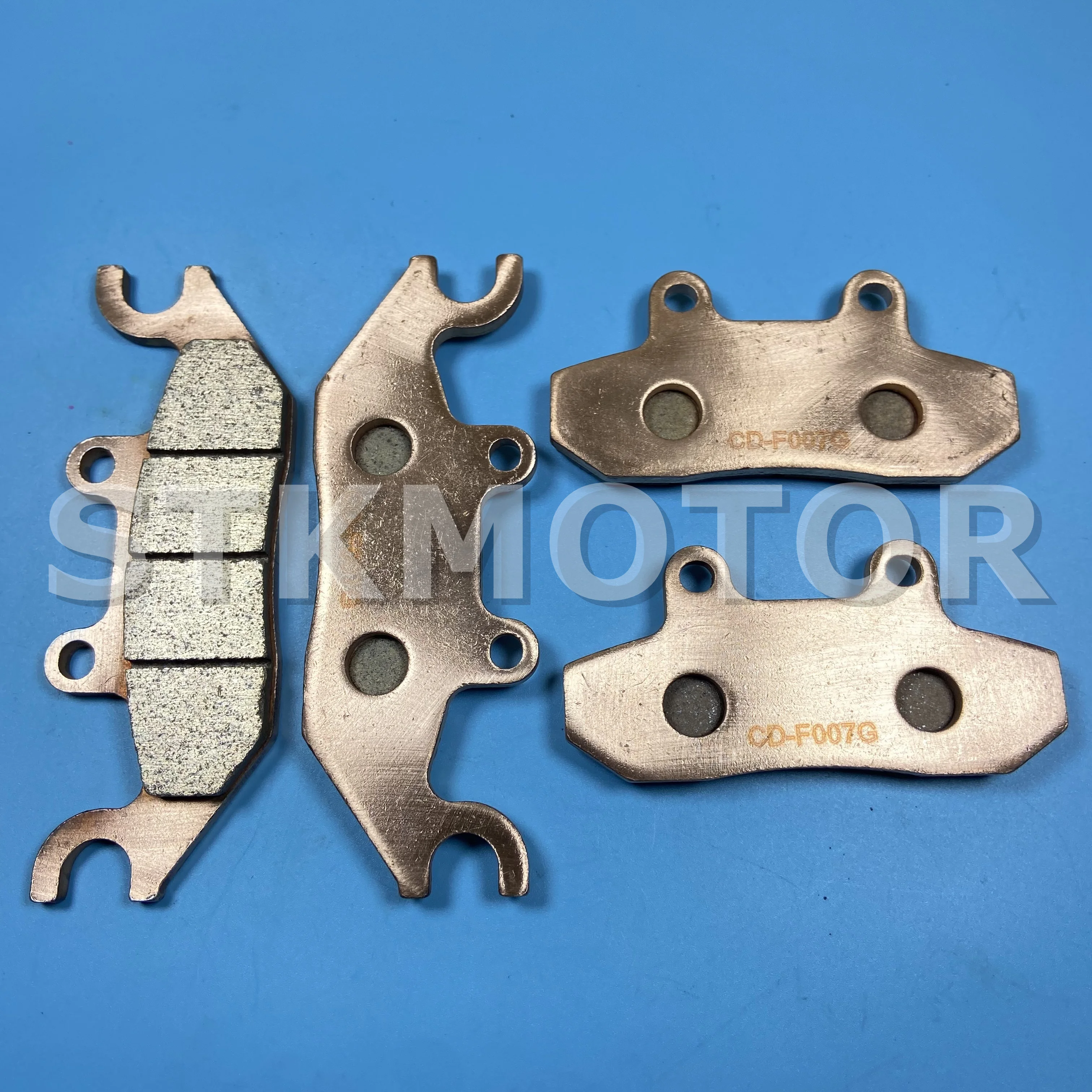 4PCS ODES Front Copper Based Brake Pads For LZ1000 troxus dune 900 UTV Parts NO.:15106010060