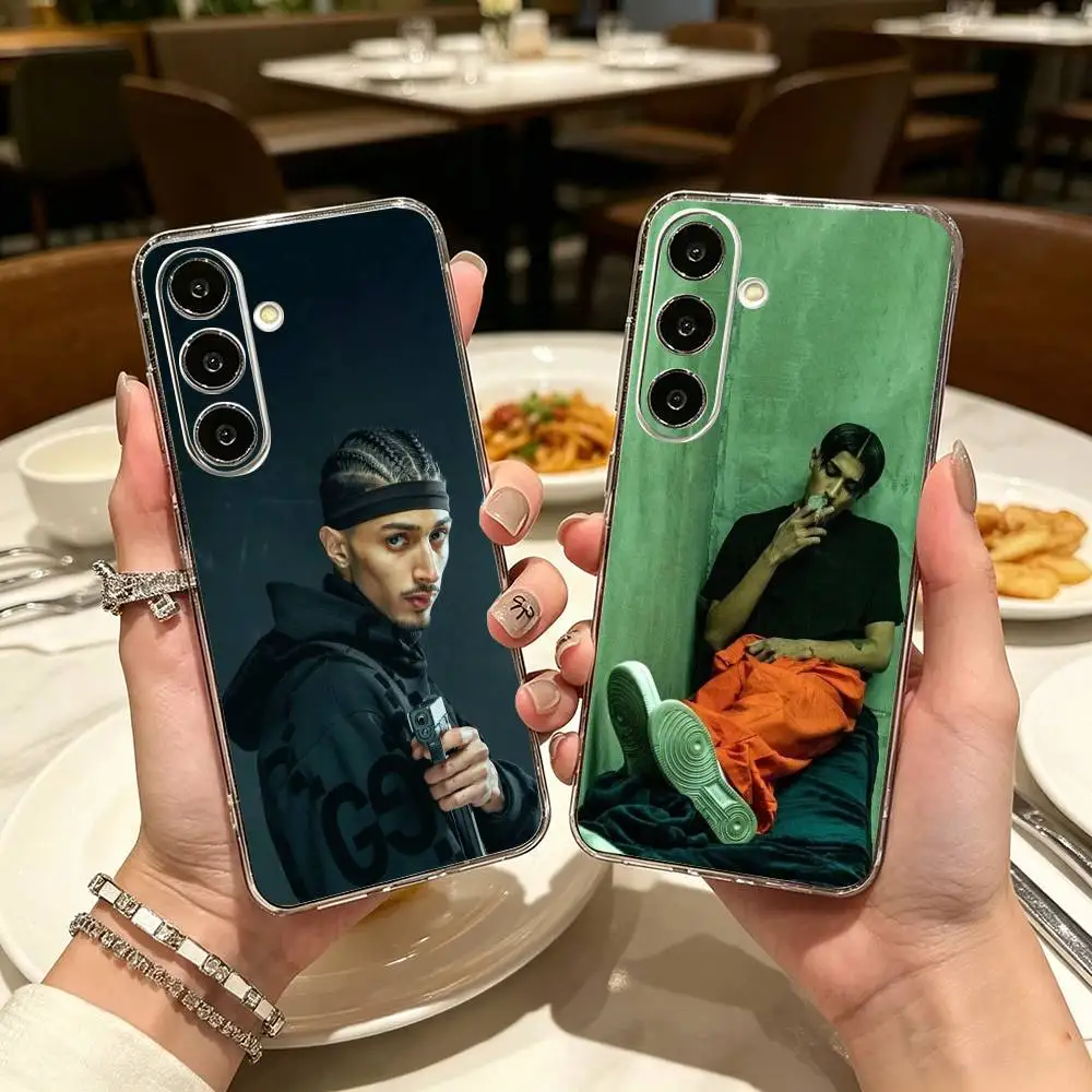 Baby Gang EP2 EP  Clear Hard Phone Case For Samsung A71, A70, A52, A51, A40, A30,Transparent Cover