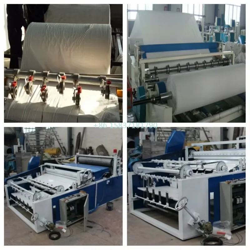 Carton Paper Slitting Motor Rewinding Machine Business Automatic Corrugated Cardboard Paper Cutter Rewinding Machine for Ghana