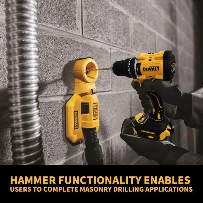 Imagem -04 - Furadeira Elétrica sem Fio Chave de Fenda 20v Brushless Broca Compacta Driver Ferramentas Elétricas para Dewalt Bateria 20v Dewalt-dcd800