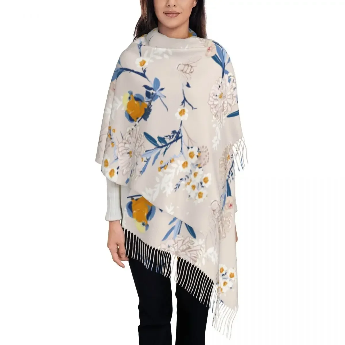 

Personalized Printed Scarf Men Women Winter Warm Scarves Shawl Wrap