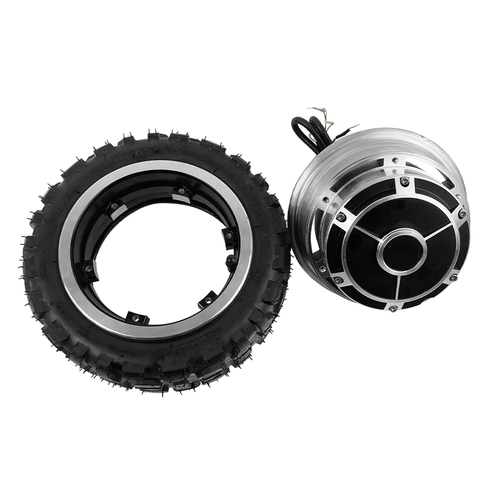 Rear Drive Electric Scooter Bldc 10 Inch 48V 60V 72V 1000w Dc Hub Wheel Motor For Skateboard