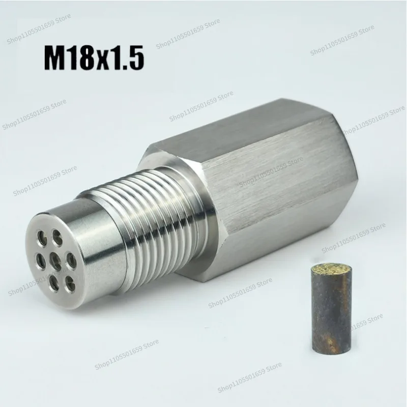 For Automotive Universal Modification Accessories Stainless Steel Sensor 180 Degree Extension Joint M18 * 1.5