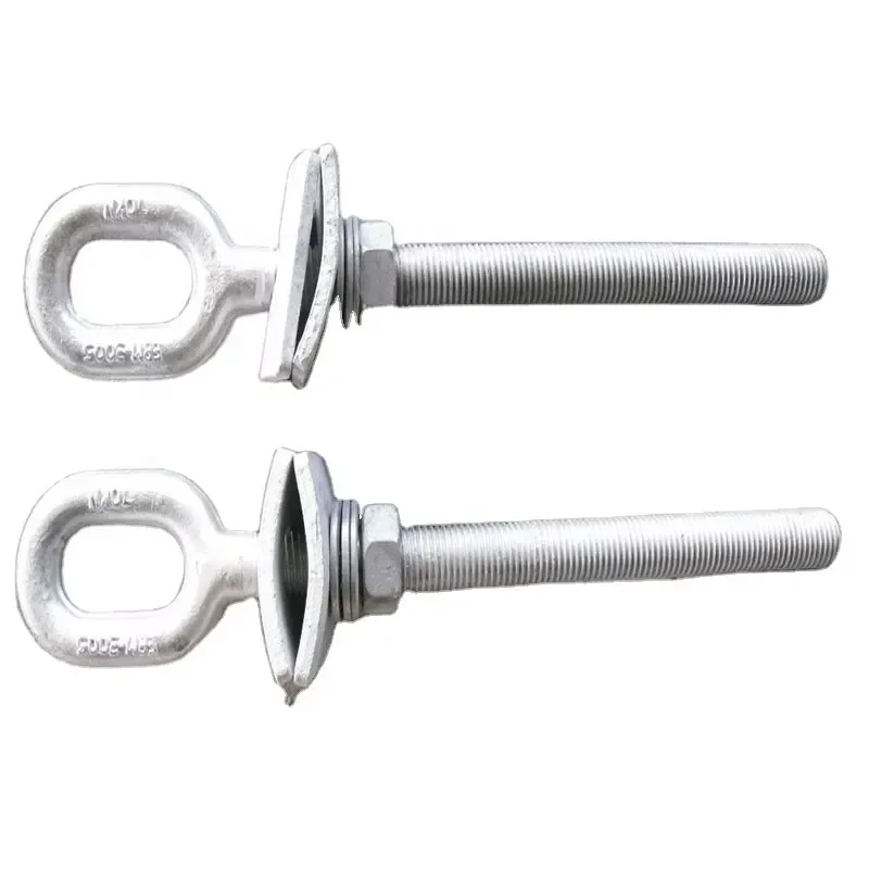 for  Silver Pole Wire Anchor Thimble Ring Bolt