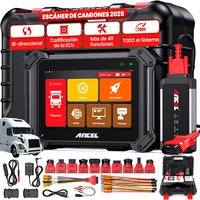 Diesel Heavy Duty Truck Scanner ANCEL V6 HD DPF Regen ECU Coding Injector Cylinder Engine Speed Testing Scan Diagnostic Tool