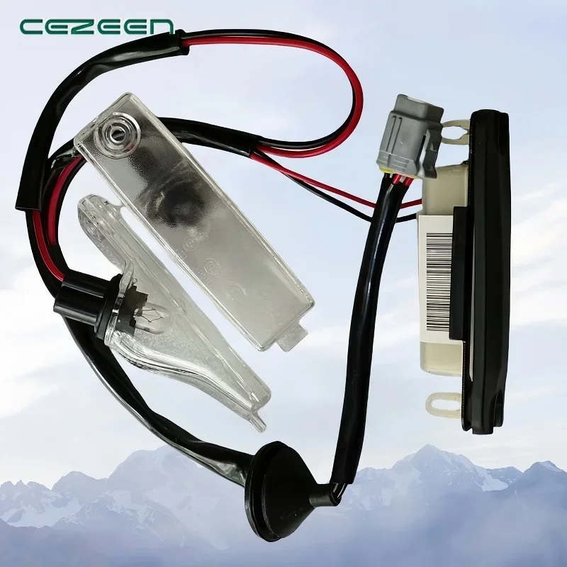 مصباح لوحة ترخيص الباب الخلفي ، GWM Haval 2 ، جذع Coolbear ، غطاء باب خلفي مؤثر ، مفتاح ، 1 led