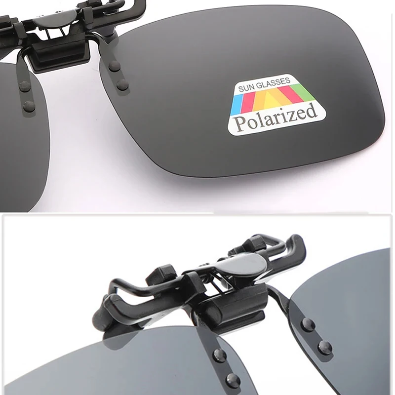 1/3pcs Car Sunglasses Night Safety Driving Glasses Clip On Flip Up Night Vision Glasses Anti-glare Driver Goggles Sunglasses