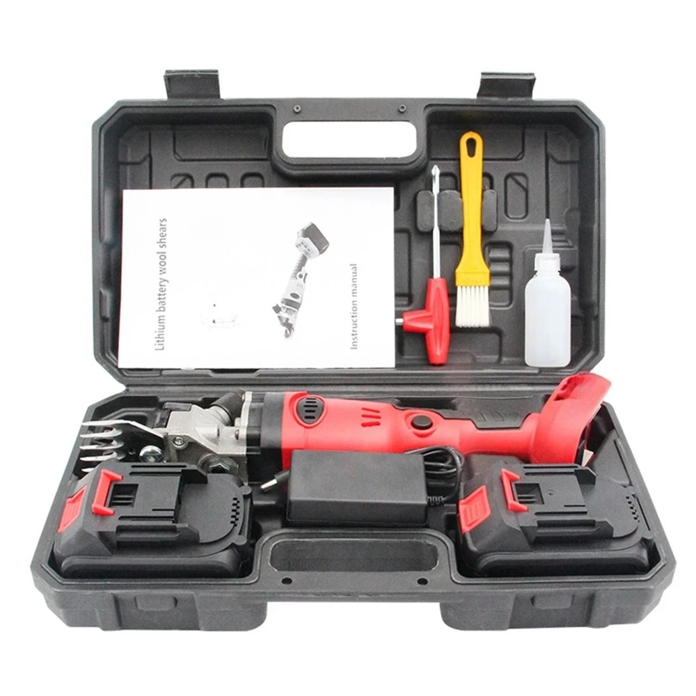 Wool Cordless Pruning Shears Battery Wireless Electric Shearing Cutting Machine Sheep Clipper