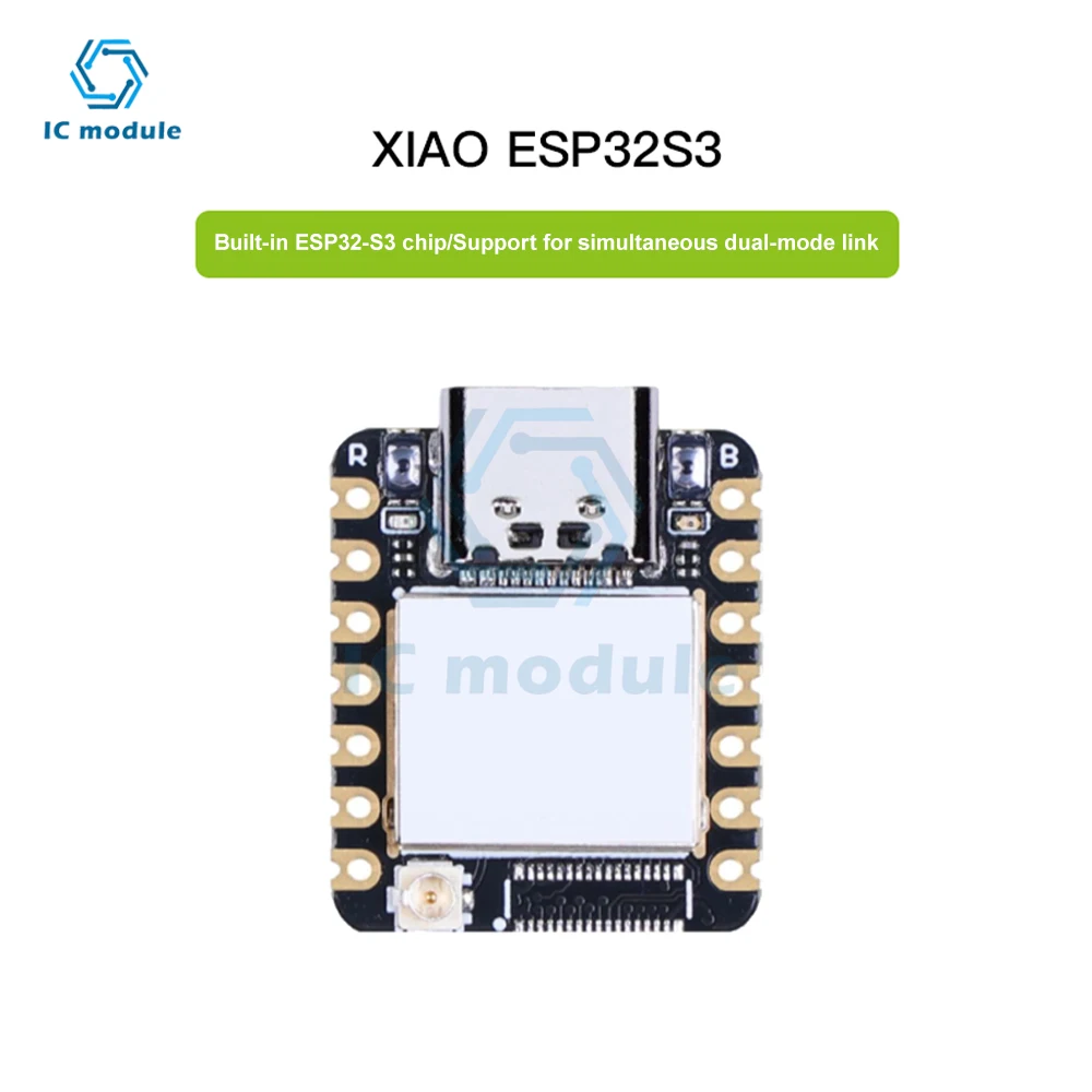 Seeed Studio XIAO ESP32-S3 WiFi Bluetooth-compatible Mesh 5.0 Development Board Modul For Arduino