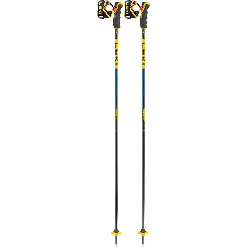

LEKI Spitfire 3D Lightweight Aluminum Ski Poles for Alpine Skiing 105cm