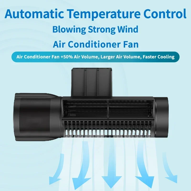 Silent CoolingFan For Fish Tank ACF200/300 Adjustable Automatic Cooling Fan Aquarium Cooling Accessories Pet Aquarium Supplies