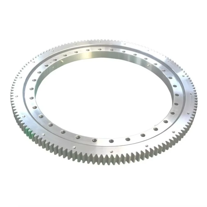 

Heavy Duty Single Row Ball Slewing Bearings for Excavators 011.30.630 - External Gear Type