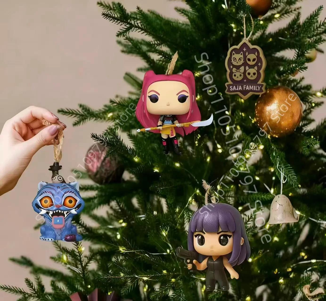 متوفر في المخزون عيد الميلاد Kpop شيطان الصيد 24 قطعة تقويم القدوم مفاجأة صندوق أعمى K البوب الدمى صناديق الهالوين الشكل الهدايا الاطفال اللعب #4