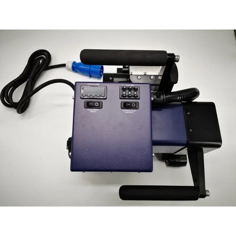 آلة التدفئة البلاستيكية أنبوب البولي ايثيلين قوة الأرض آلة لحام بطانة بركة السمك