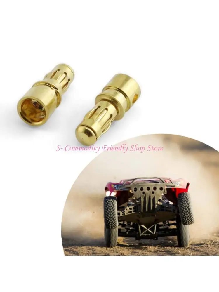 85AE 15Pairs 3.5mm High Conductivity Banana Plugs Male and Female Plug Connector for Remote Control Aircraft and Boats Use