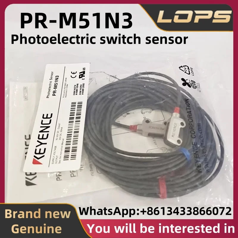

PR-M51N3 New Original KEYENCE Photoelectric switch sensor, large quantity in stock, welcome to consult.
