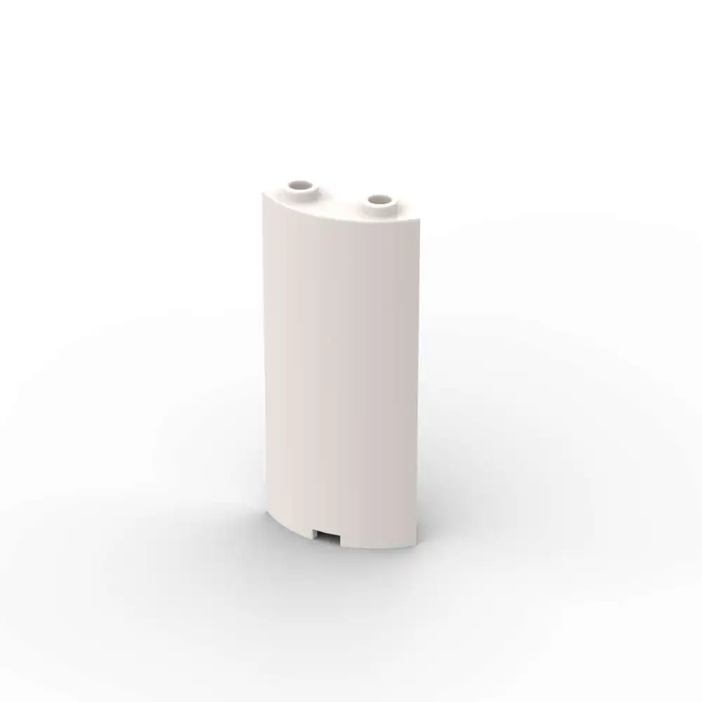MOC 1 Uds 30987 costura de pared cilindro de ladrillo sustituible cuarto 2x2x5 con 1x1 recortado juguete de bloques de construcción niños regalo de vacaciones