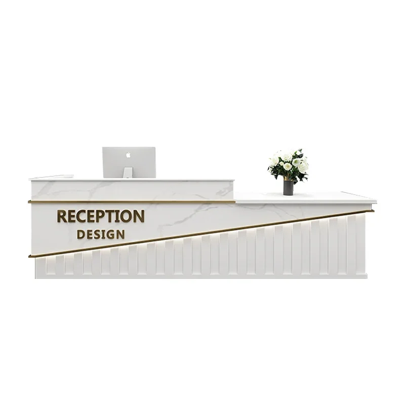 Simple cashier, light luxury men's clothing store, customized bakery, training institution reception desk