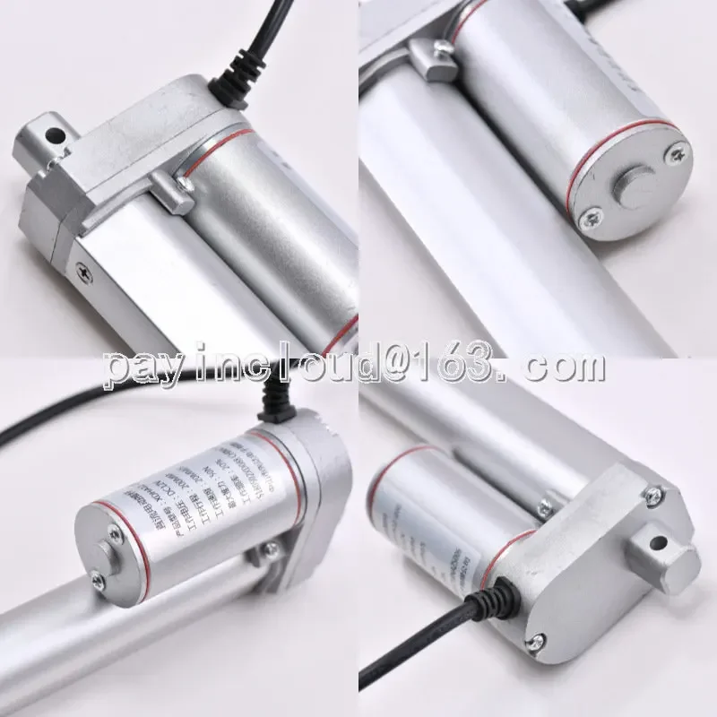 Electric Push Rod Big Push 400mm Industrial Lifting Platform Telescopic Rod 12v24v DC Motor