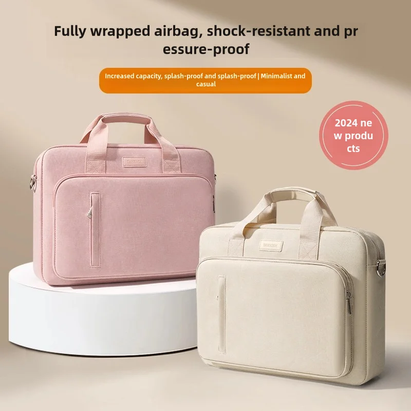 Bolsa para ordenador portátil, funda para el hombro, bolso para portátil, maletines para Macbook Air Pro HP Huawei Asus Dell de 14,16 pulgadas