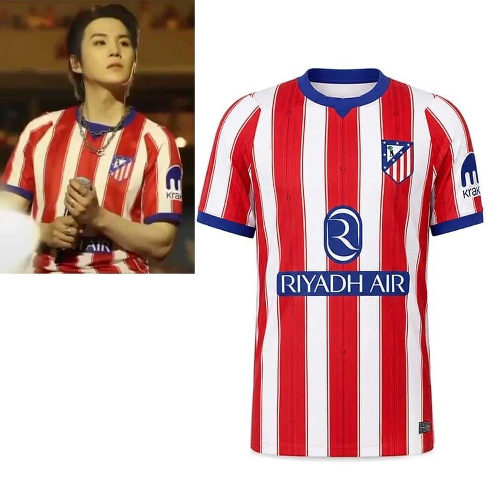 New BTS Jungkook 2026-27 Same Jersey Shirt Kpop Fans Shirt 2026 Summer Men's Women's Sports Breathable Quick-dry T-shirt