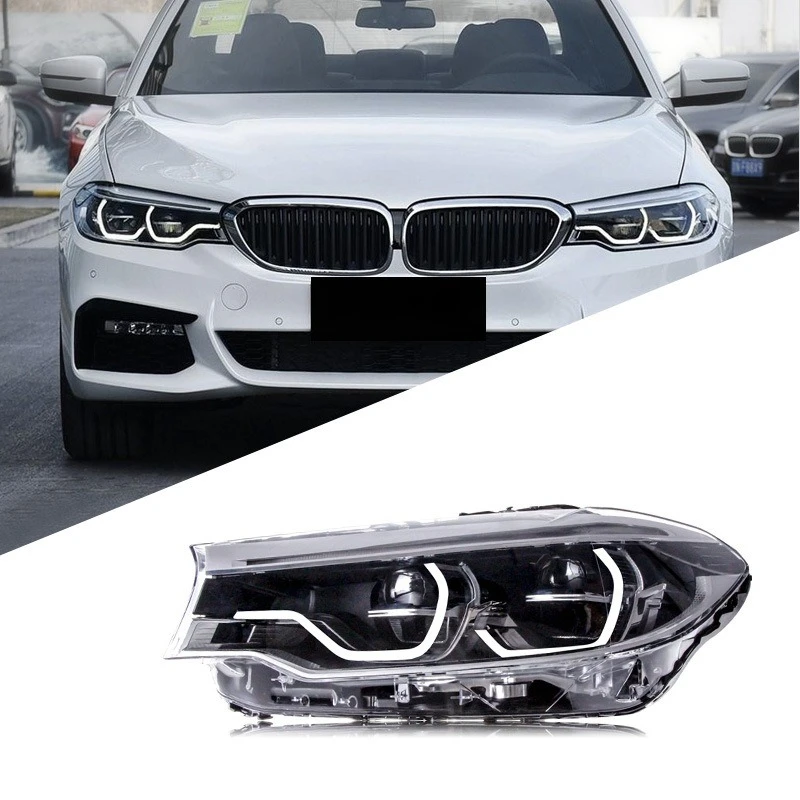 

Suitable for 18-20 New BM 5 Series G38 headlight assembly modified with high LED headlight spoon daytime running light