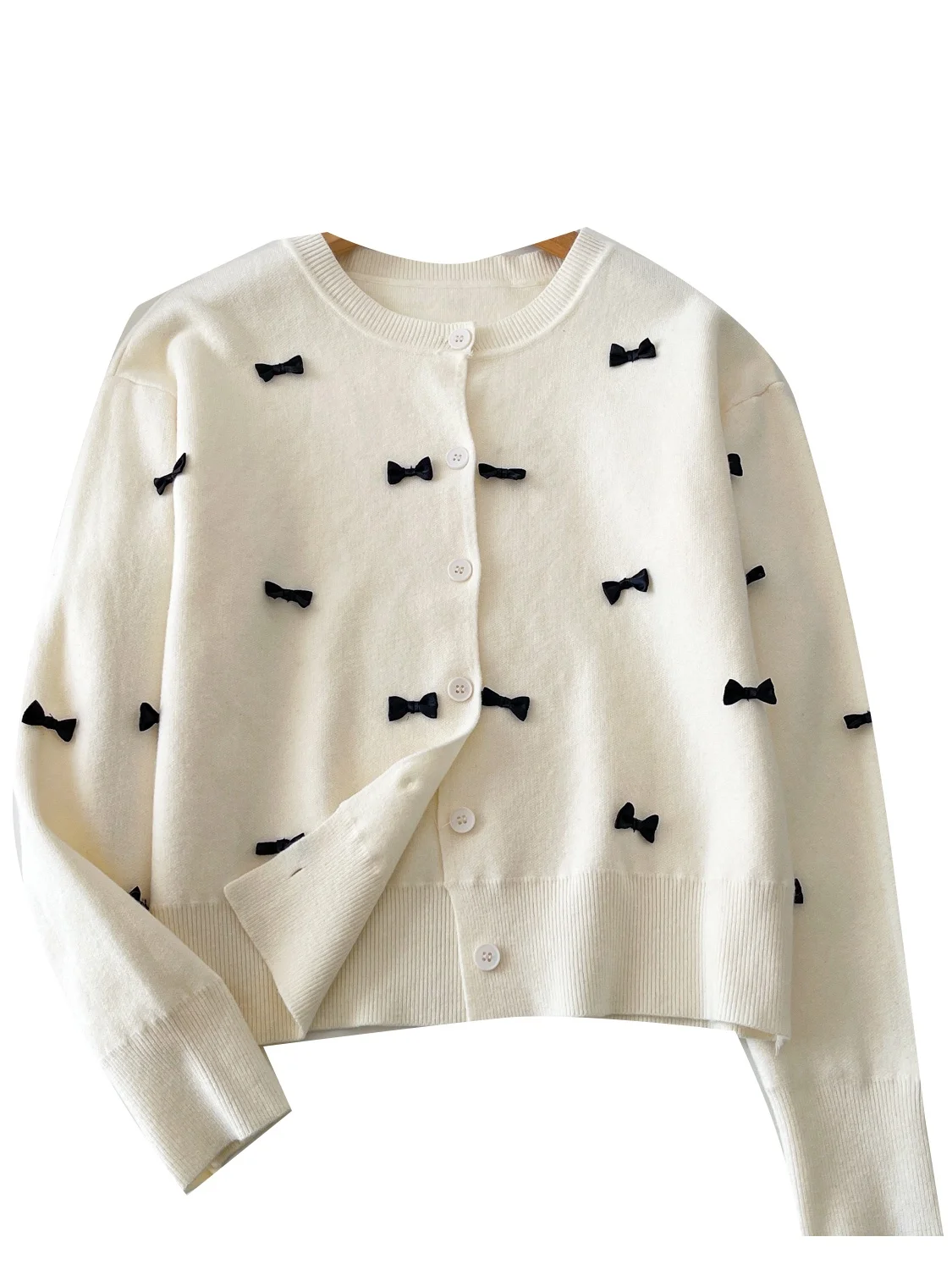 

Корейский милый мягкий вязаный открытый кардиган Ne Long Sve, женский повседневный универсальный свитер высокого класса