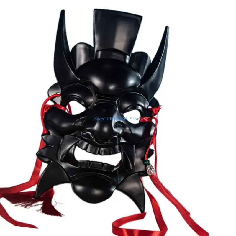 N7YF DIY Unpainted หน้ากาก Masquerade เปล่า Nuo Operas หน้ากากเปล่าทาสีหน้ากากสำหรับเด็กผู้ใหญ่ Blank Hand Painted Face Mask