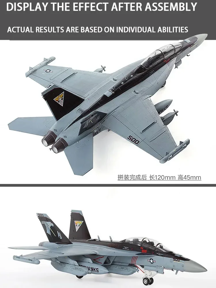 1/72 نموذج تجميع الأكاديمية 12560 البحرية الأمريكية EA-18G Shadow Eagle أطقم نماذج طائرة مقاتلة