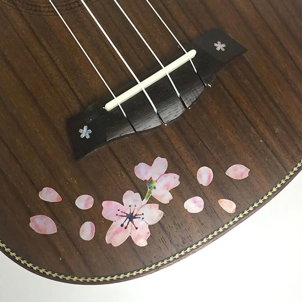 

Guitar Inlay Decals Sticker Fingerboard Marker Guitar Parts Accessories for Acoustic Electric Guitar Bass Ukulele Paper Material