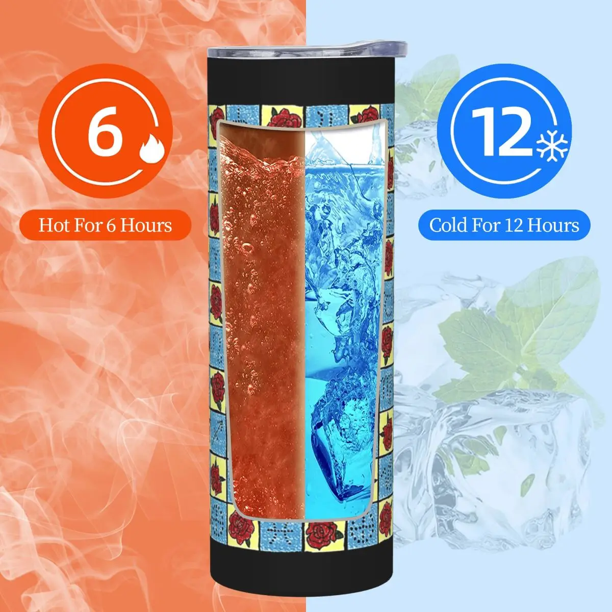 9 من السيوف بطانية التارو بواسطة التاروتيستا بهلوان من الفولاذ المقاوم للصدأ فراغ معزول القدح كوب حراري بارد القش مع غطاء 20 أوقية #5