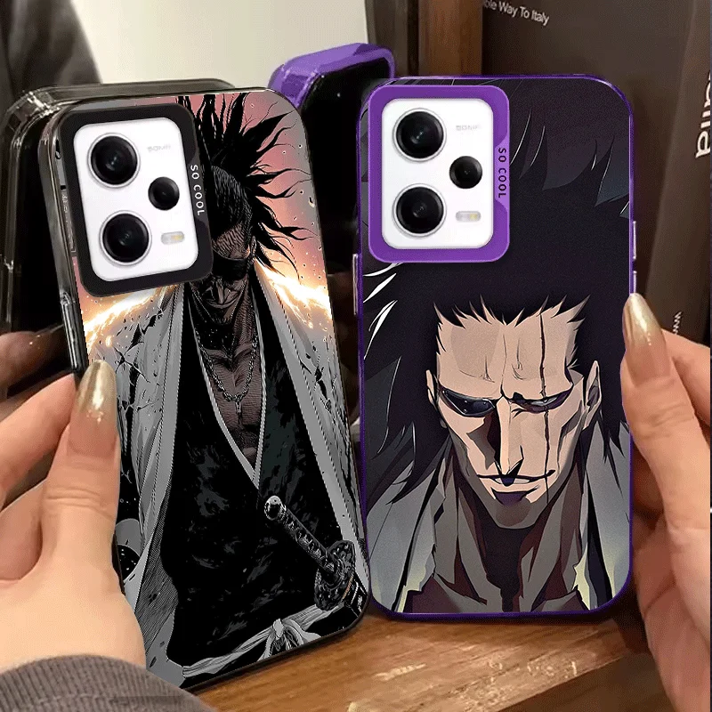 Bleach Zaraki Kenpachi Soft Phone Case for Samsung Galaxy S24 S25 FE S26 Edge S23 Ultra S22 Plus S21 + Shockproof Cover Back She