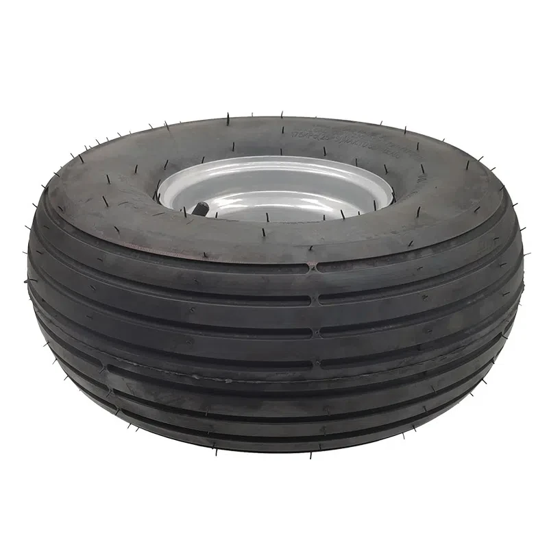 15x6.00-6 Tubeless Tyre With Hub Wheels 15*6.00-6 For Little Mini Citycoco Scooter 168CC Go Kart Motorcycle Tyre Parts